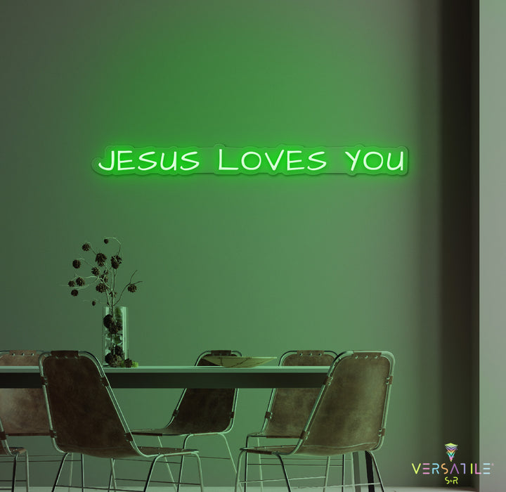 Jesus Love You Neon Sign