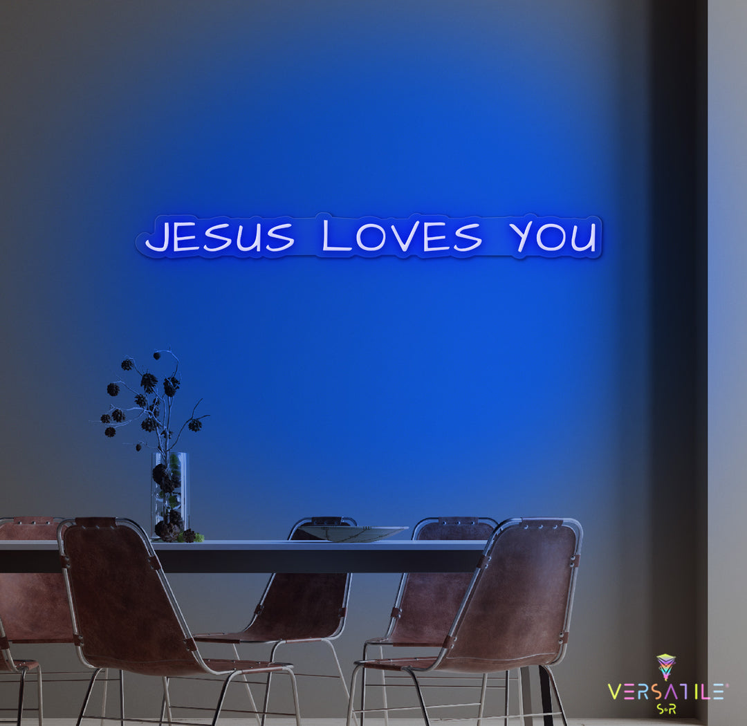 Jesus Love You Neon Sign