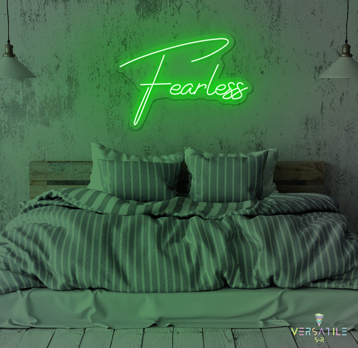 Fearless Neon Sign