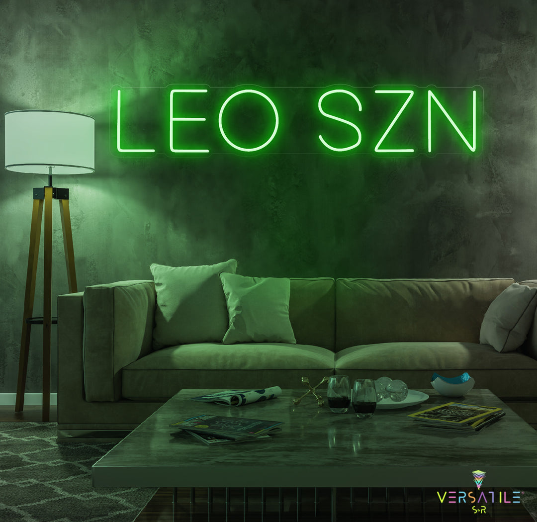 Leo SZN Neon Sign