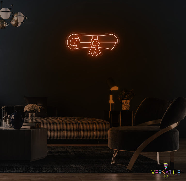 Diploma Neon Sign