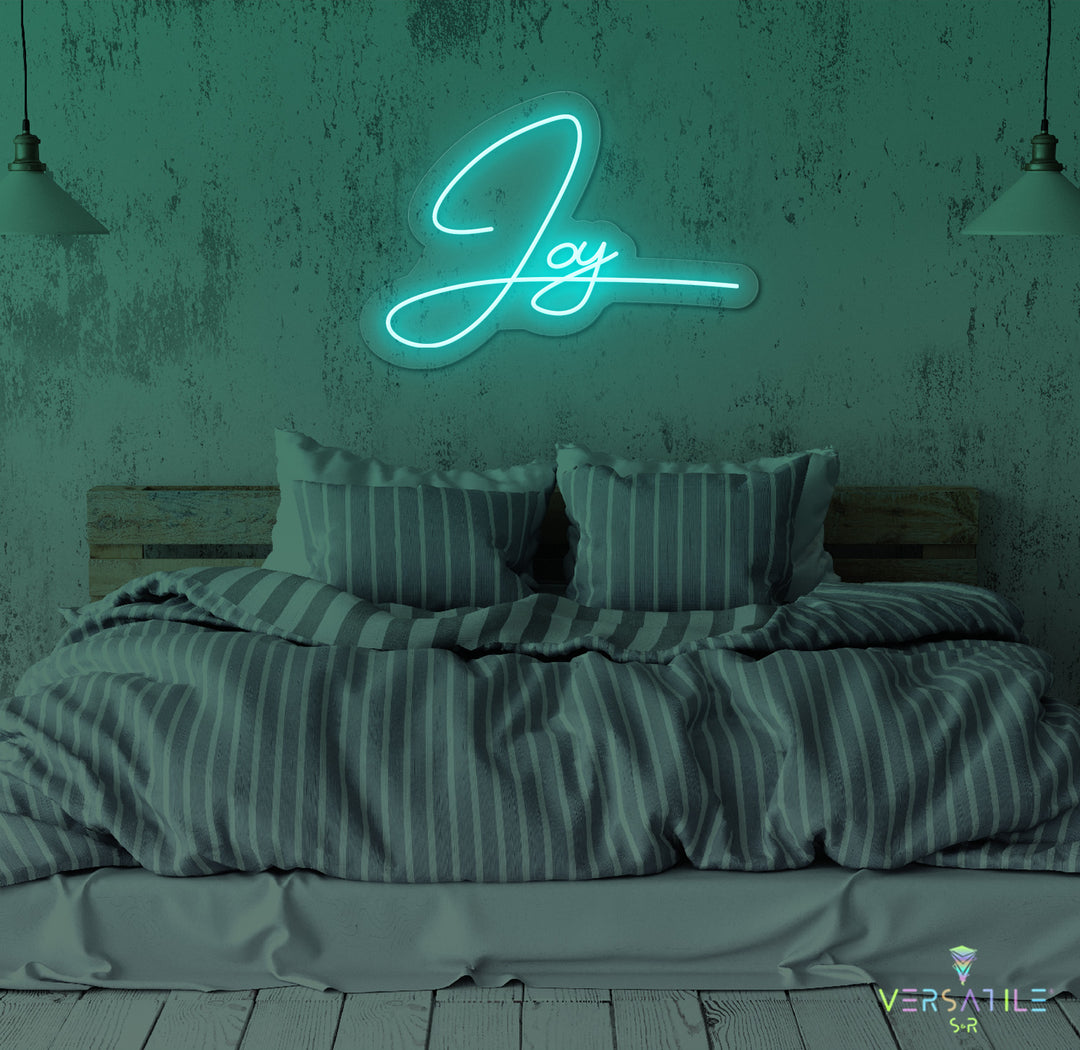Joy Neon Sign