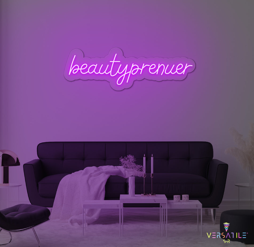 Beautyprenuer Neon Sign