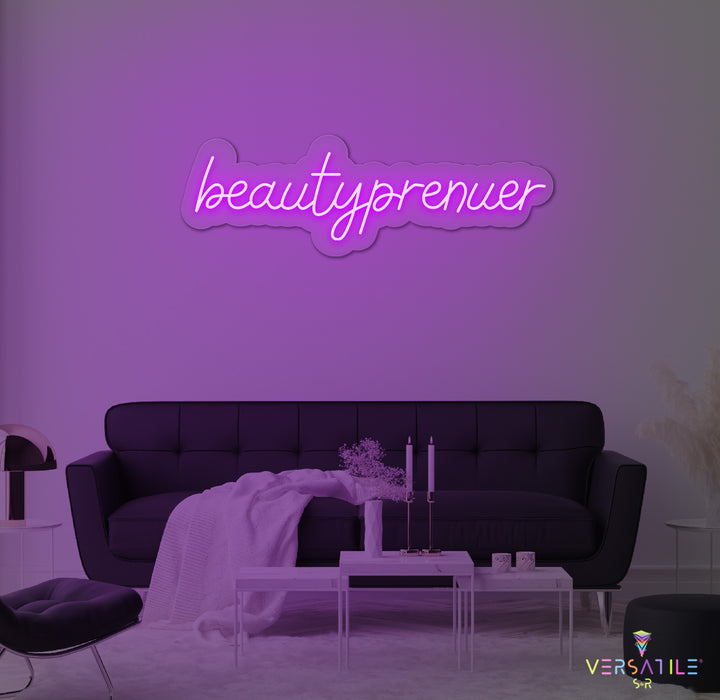Beautyprenuer Neon Sign