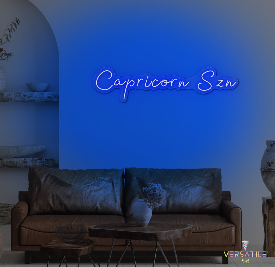 Capricorn SZN Neon Sign