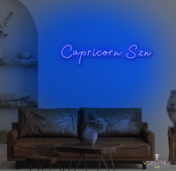 Capricorn SZN Neon Sign