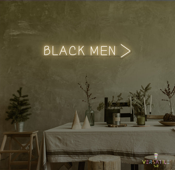 Black Men > Neon Sign
