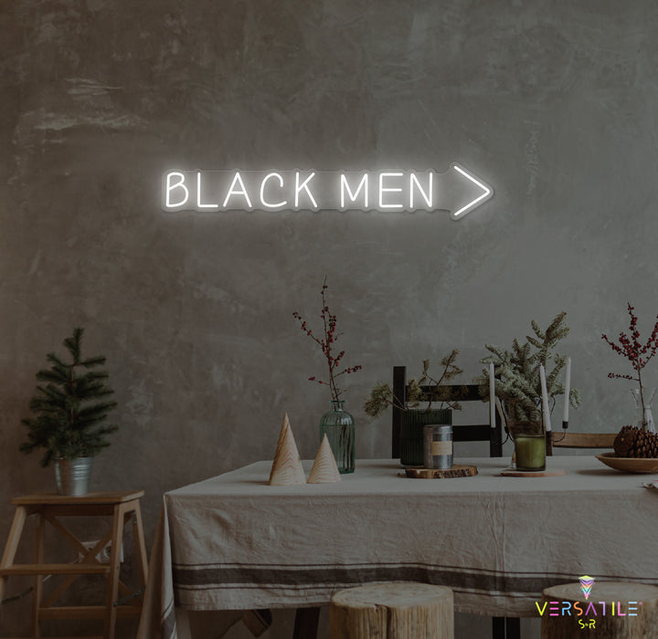 Black Men > Neon Sign