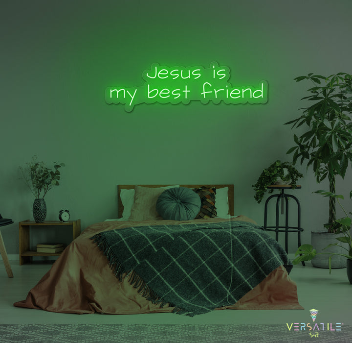 Jesus Is My Bestfreind Neon Sign