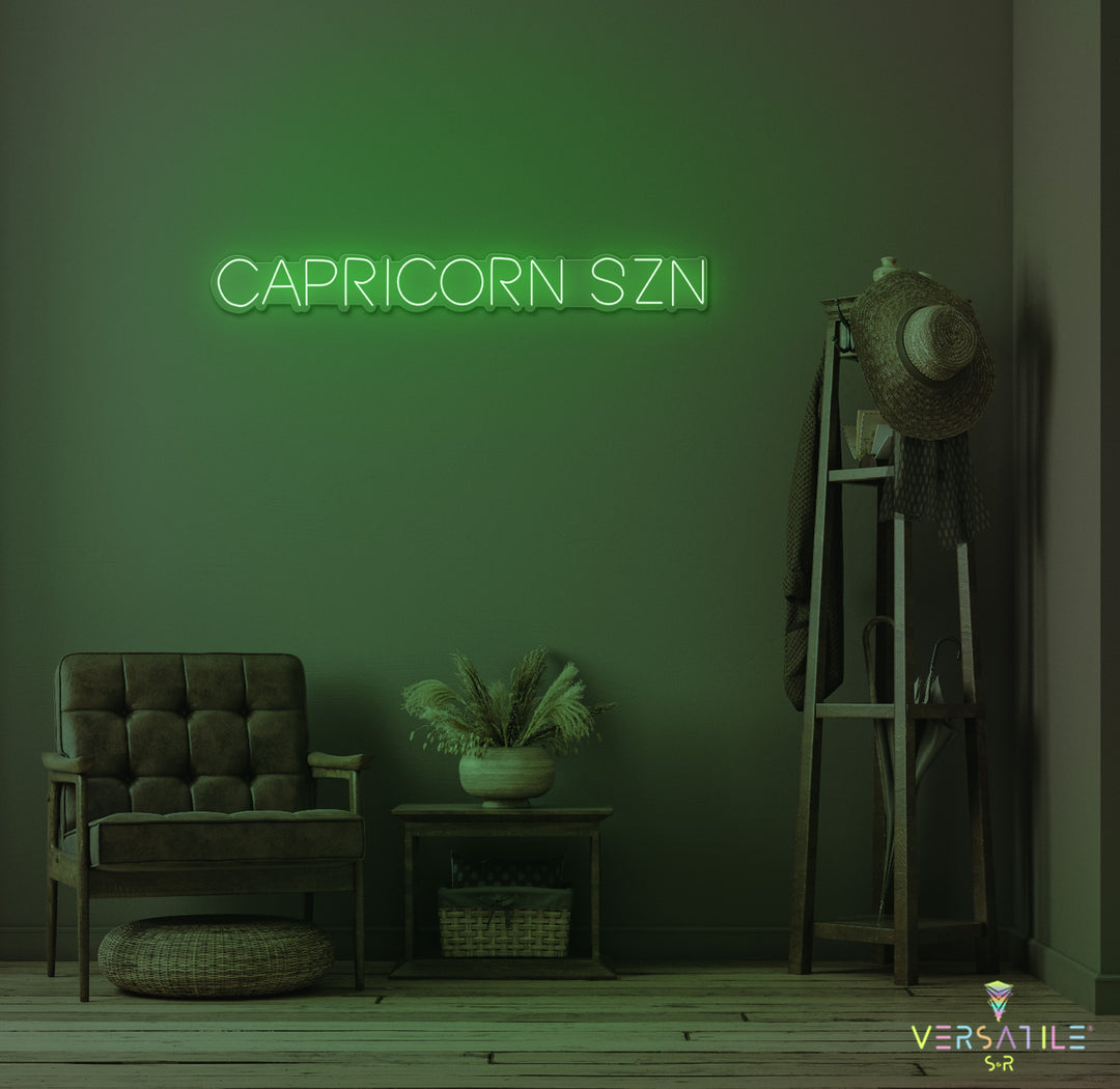 Capricorn SZN Neon Sign