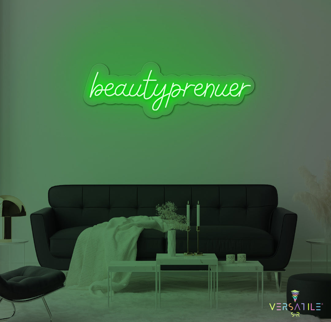 Beautyprenuer Neon Sign