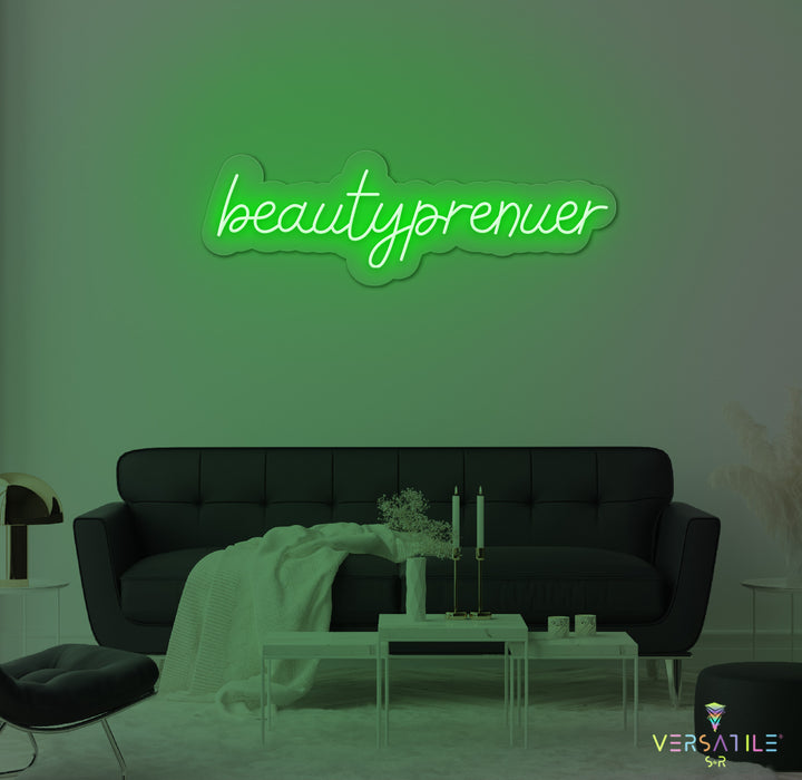 Beautyprenuer Neon Sign
