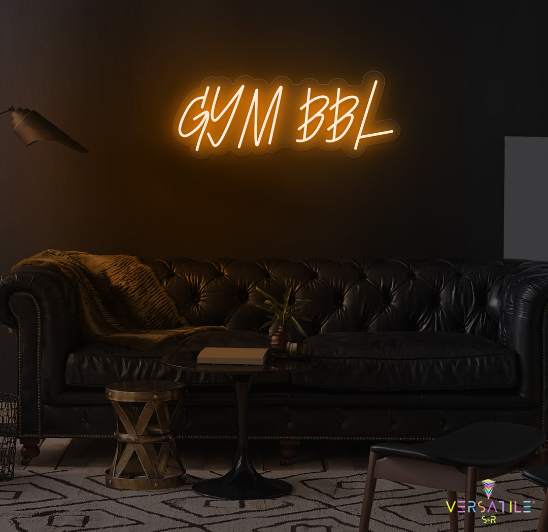GYM BBL Neon Sign