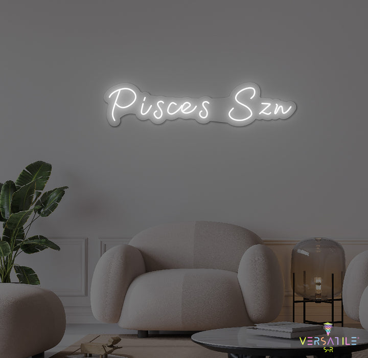 Pisces SZN Neon Sign