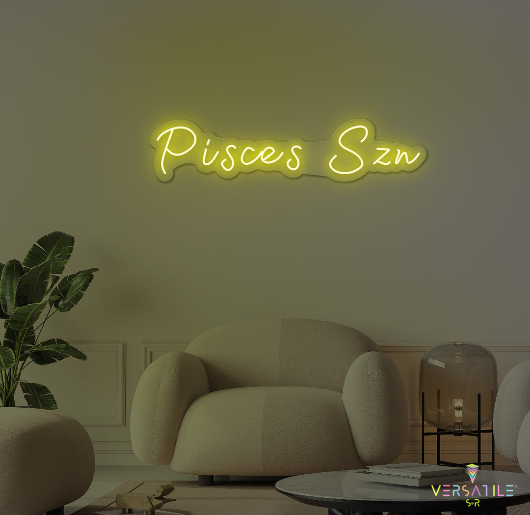 Pisces SZN Neon Sign