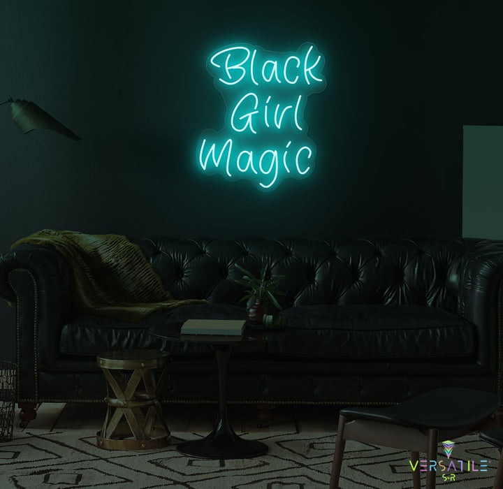 Black Girl Magic Neon Sign
