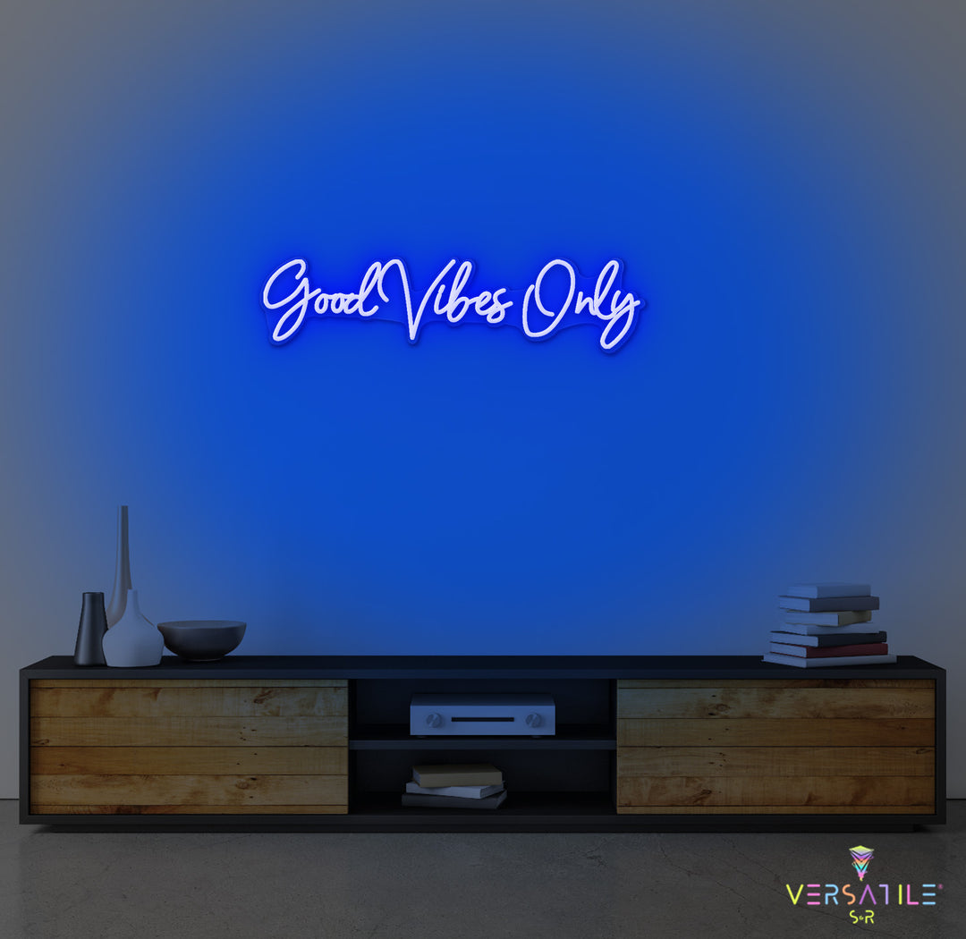 Good Vibes Only Neon Sign