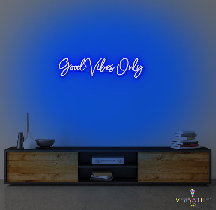 Good Vibes Only Neon Sign