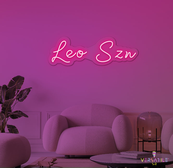Leo SZN Neon Sign