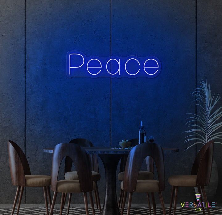 Peace Neon Sign