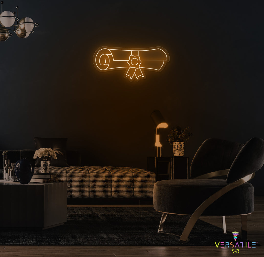 Diploma Neon Sign