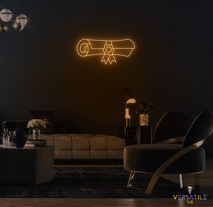 Diploma Neon Sign