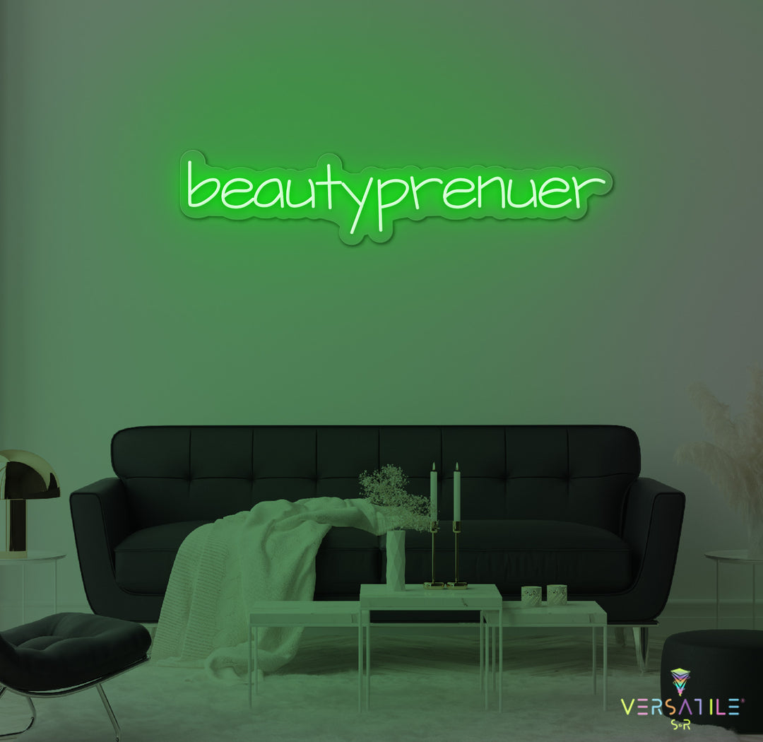 Beautyprenuer Neon Sign