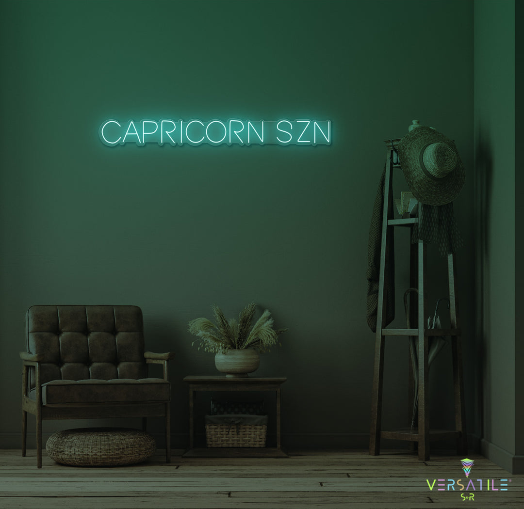 Capricorn SZN Neon Sign