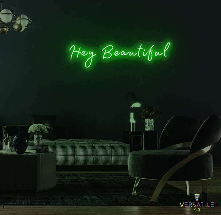 Hey Beautiful Neon Sign