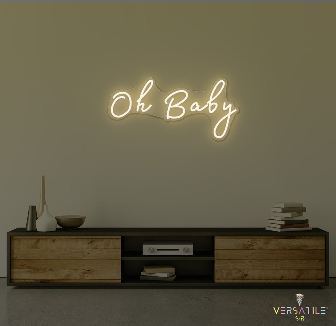 Oh Baby Neon Sign