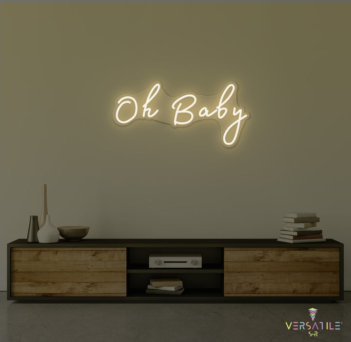 Oh Baby Neon Sign