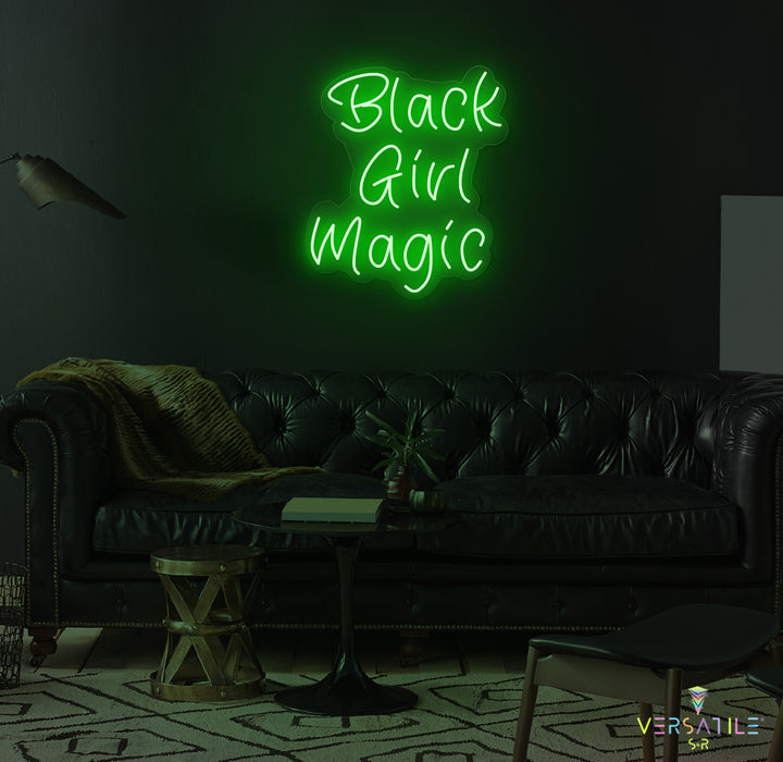 Black Girl Magic Neon Sign