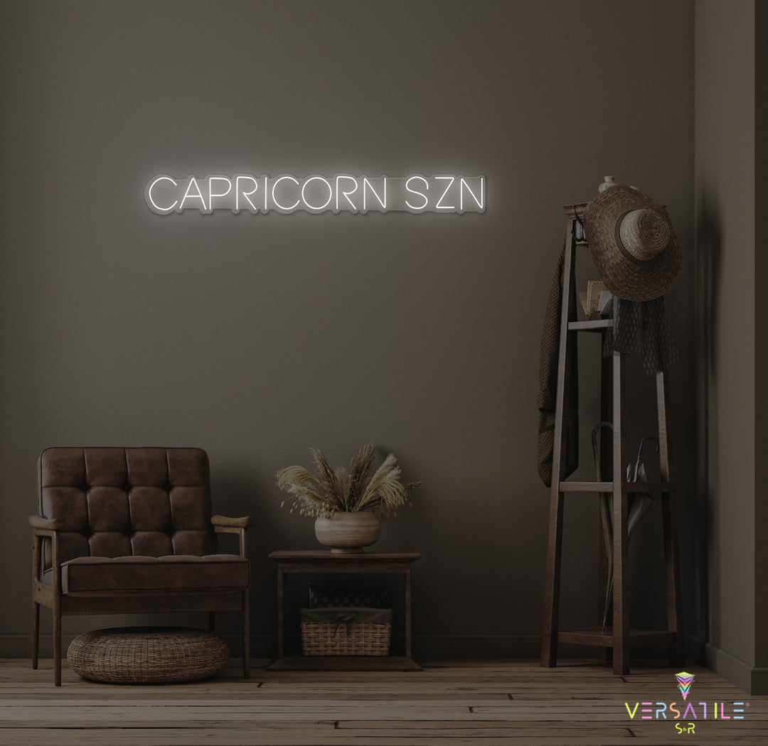 Capricorn SZN Neon Sign