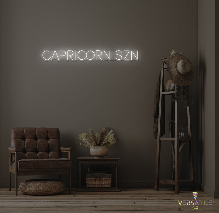 Capricorn SZN Neon Sign