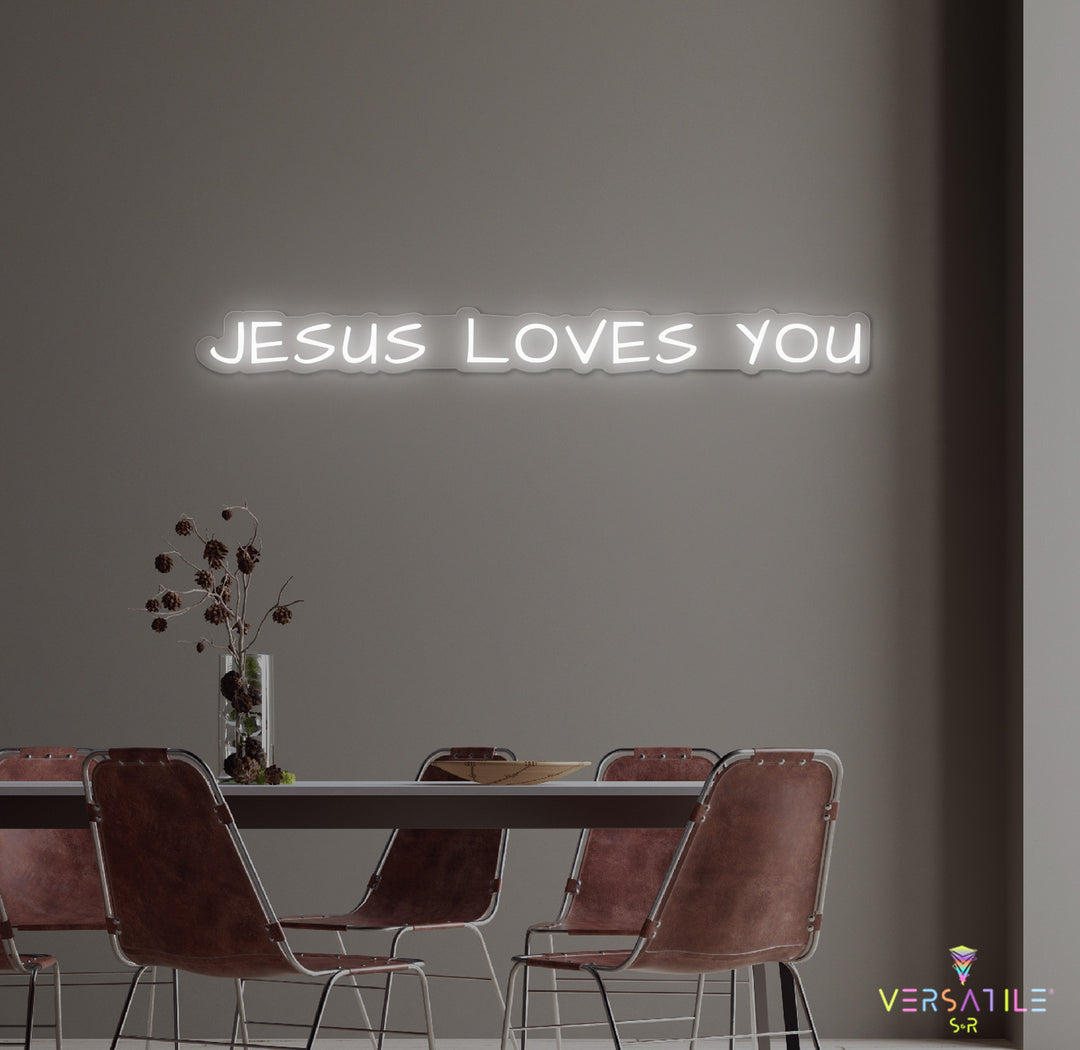 Jesus Love You Neon Sign