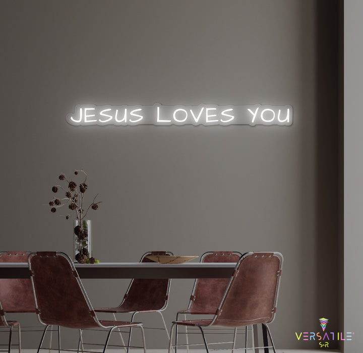 Jesus Love You Neon Sign
