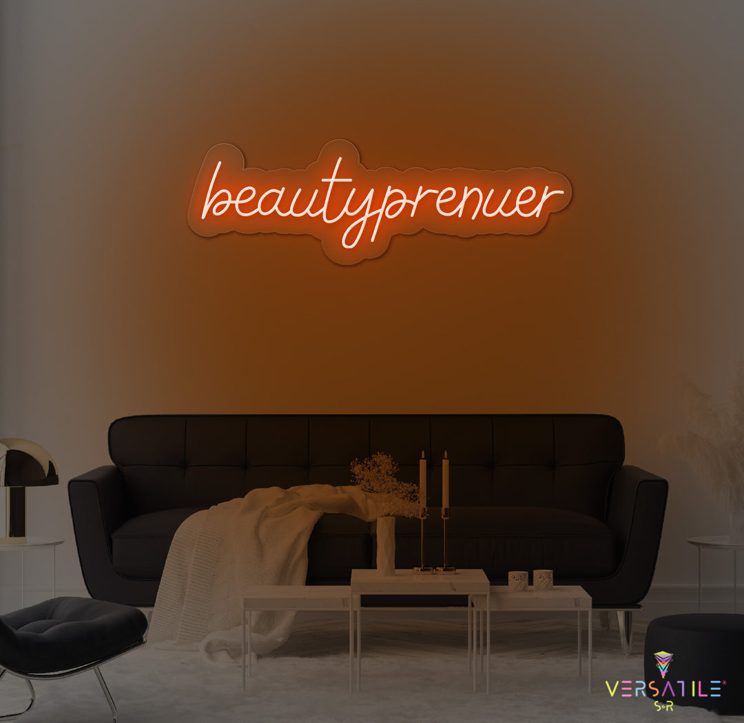 Beautyprenuer Neon Sign