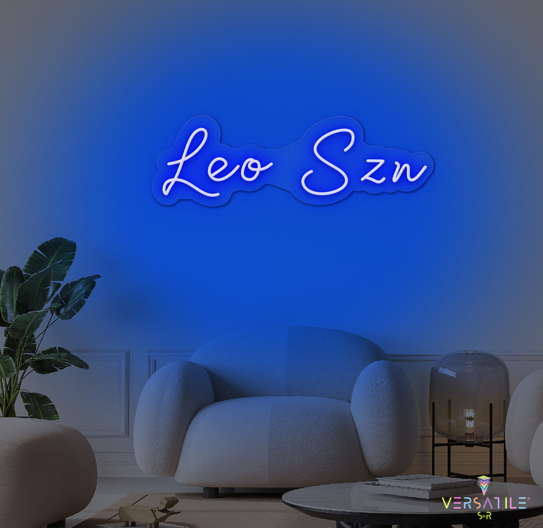 Leo SZN Neon Sign