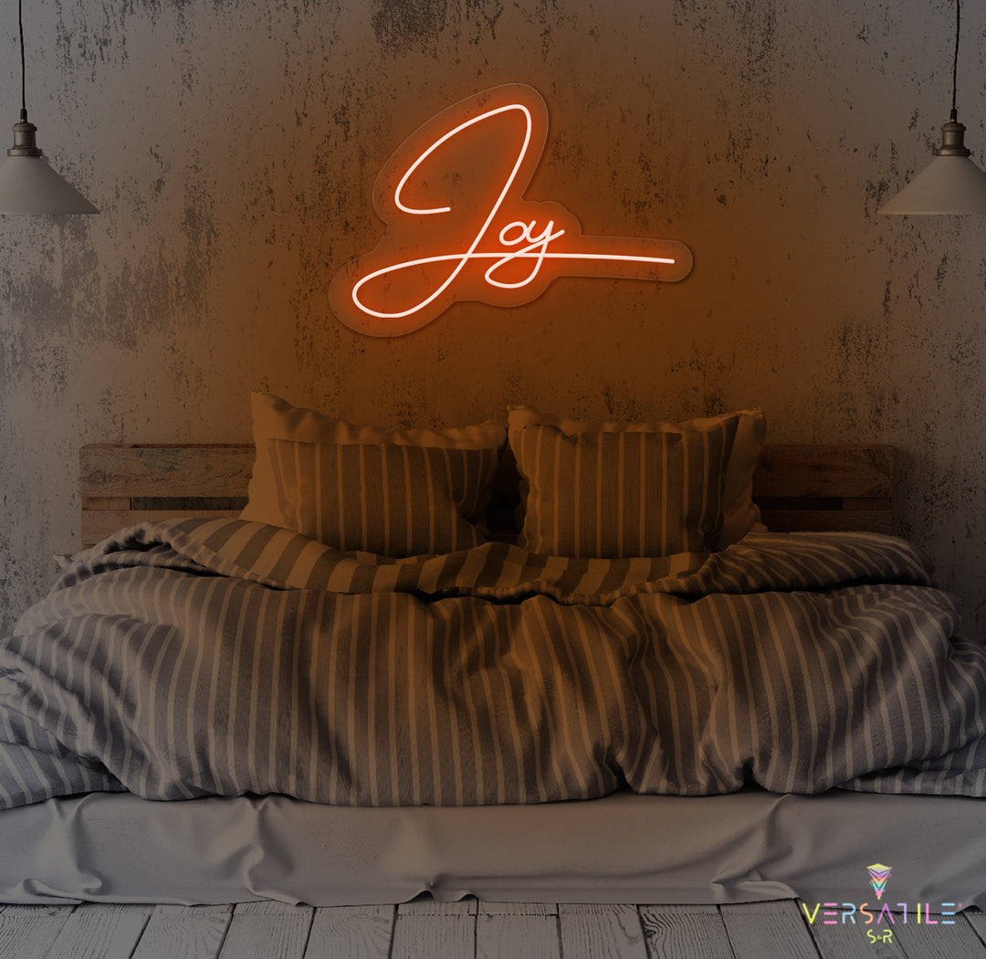 Joy Neon Sign