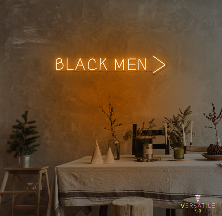 Black Men > Neon Sign
