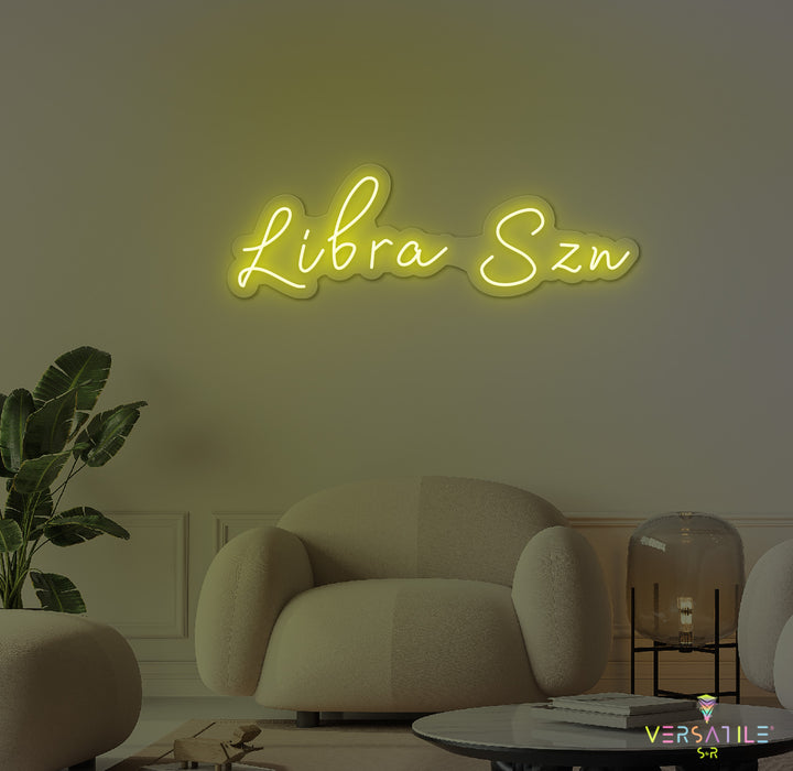 Libra SZN Neon Sign