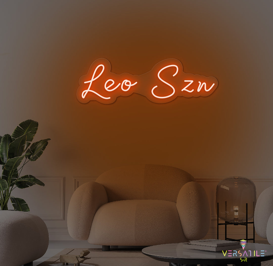 Leo SZN Neon Sign