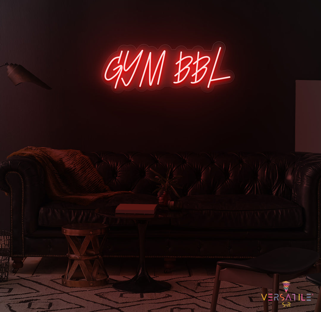 GYM BBL Neon Sign
