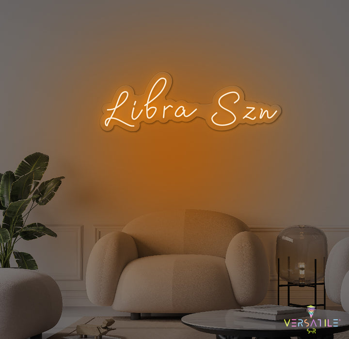 Libra SZN Neon Sign