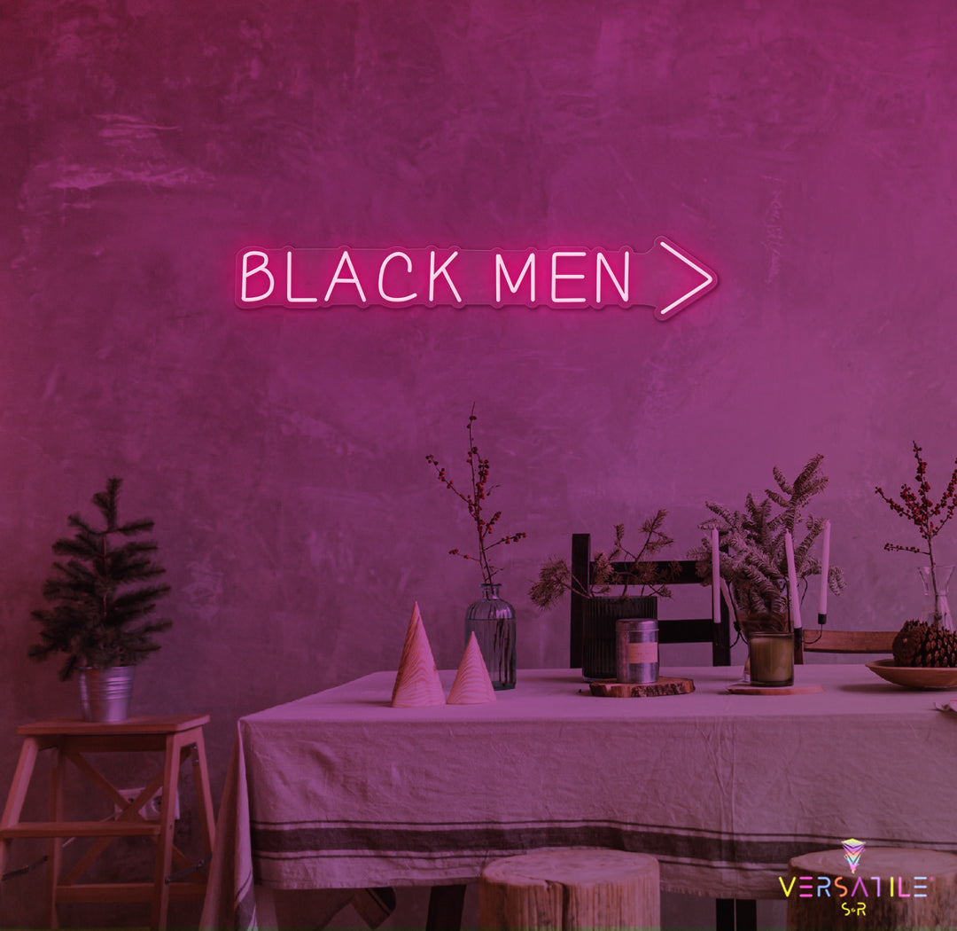 Black Men > Neon Sign