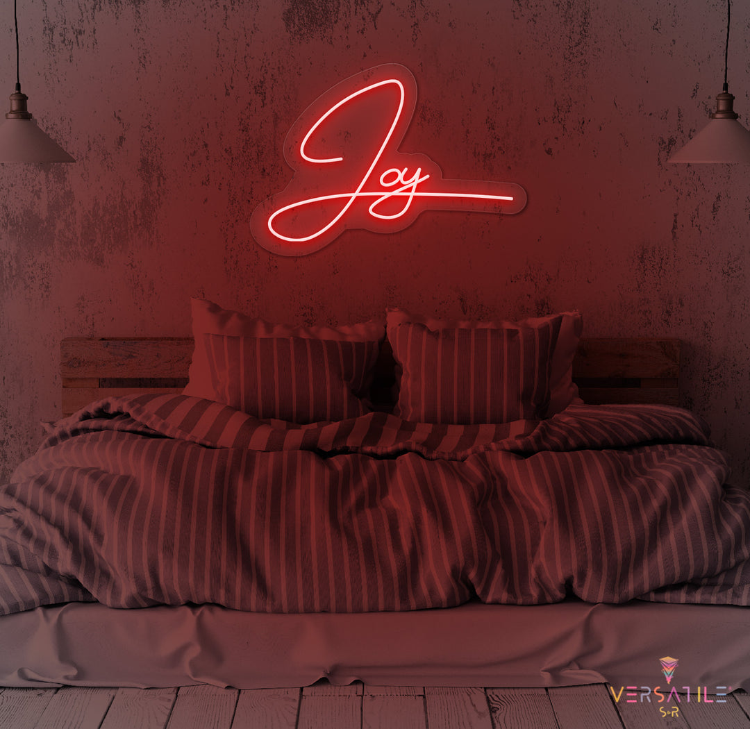 Joy Neon Sign