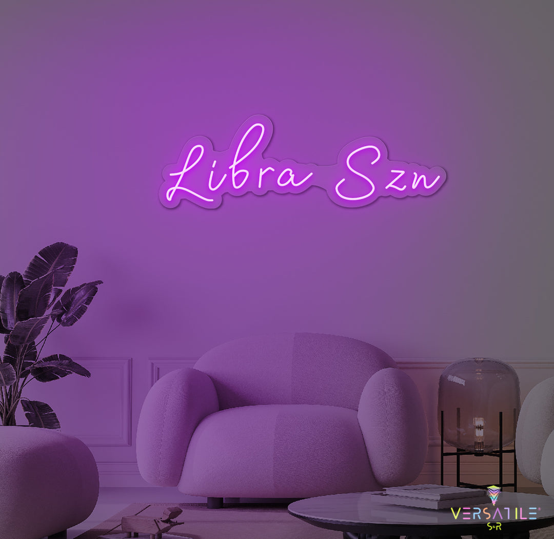 Libra SZN Neon Sign