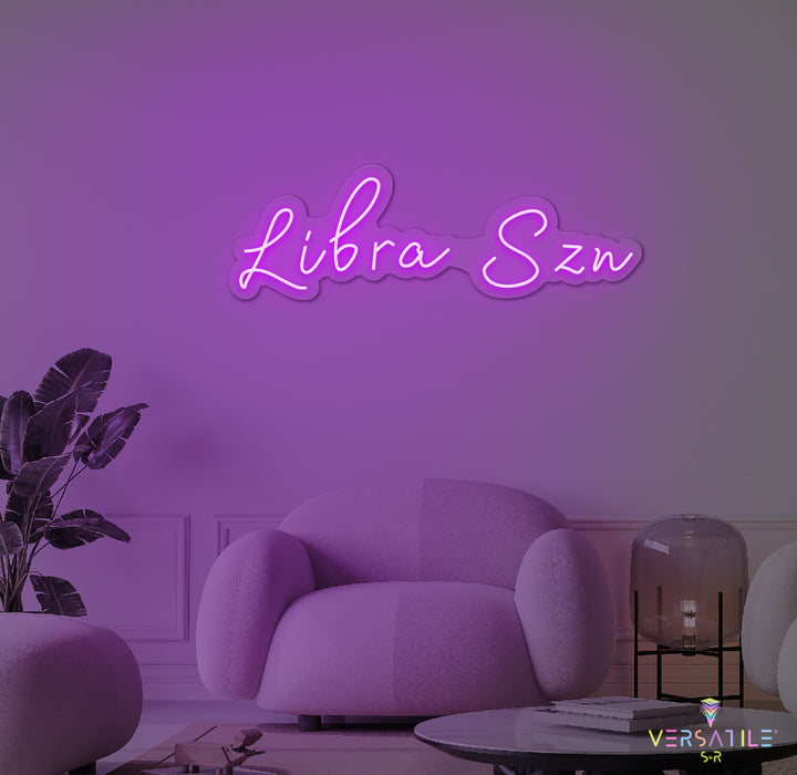 Libra SZN Neon Sign
