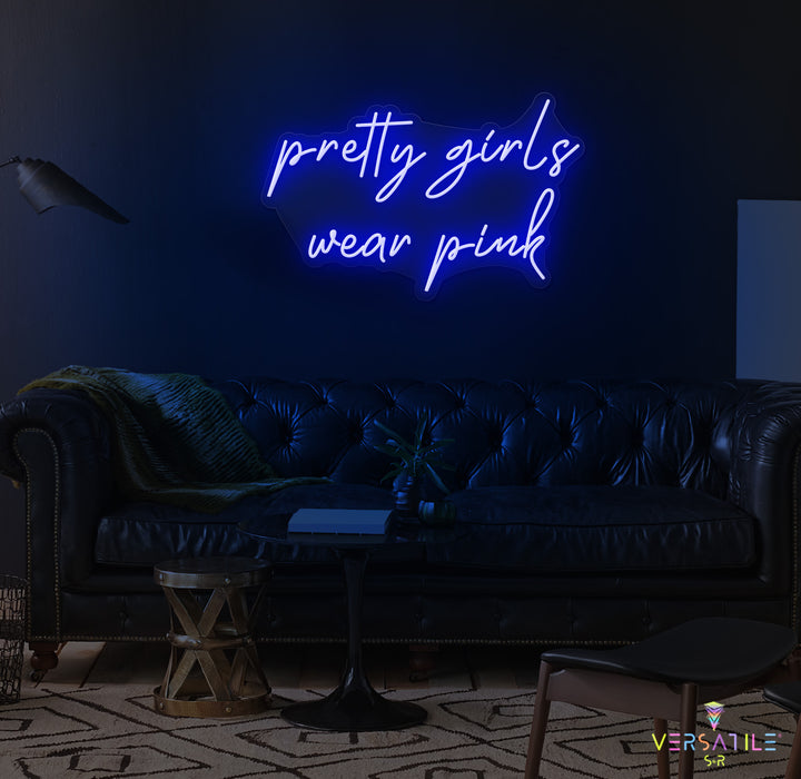 Pretty Girls Love Pink Neon Sign