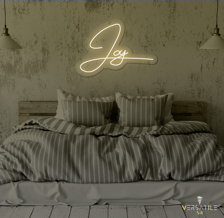 Joy Neon Sign